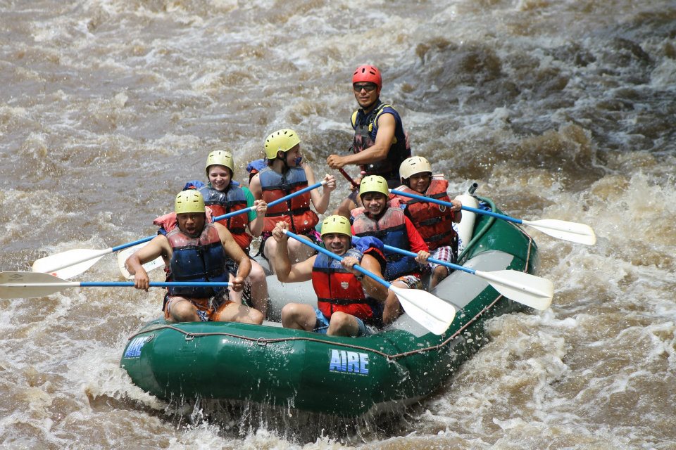 Rafting in Coto Brus River- South Pacific