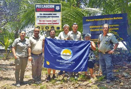 Bandera Azul – Parque Nacional Marino Ballena - Osa, Uvita