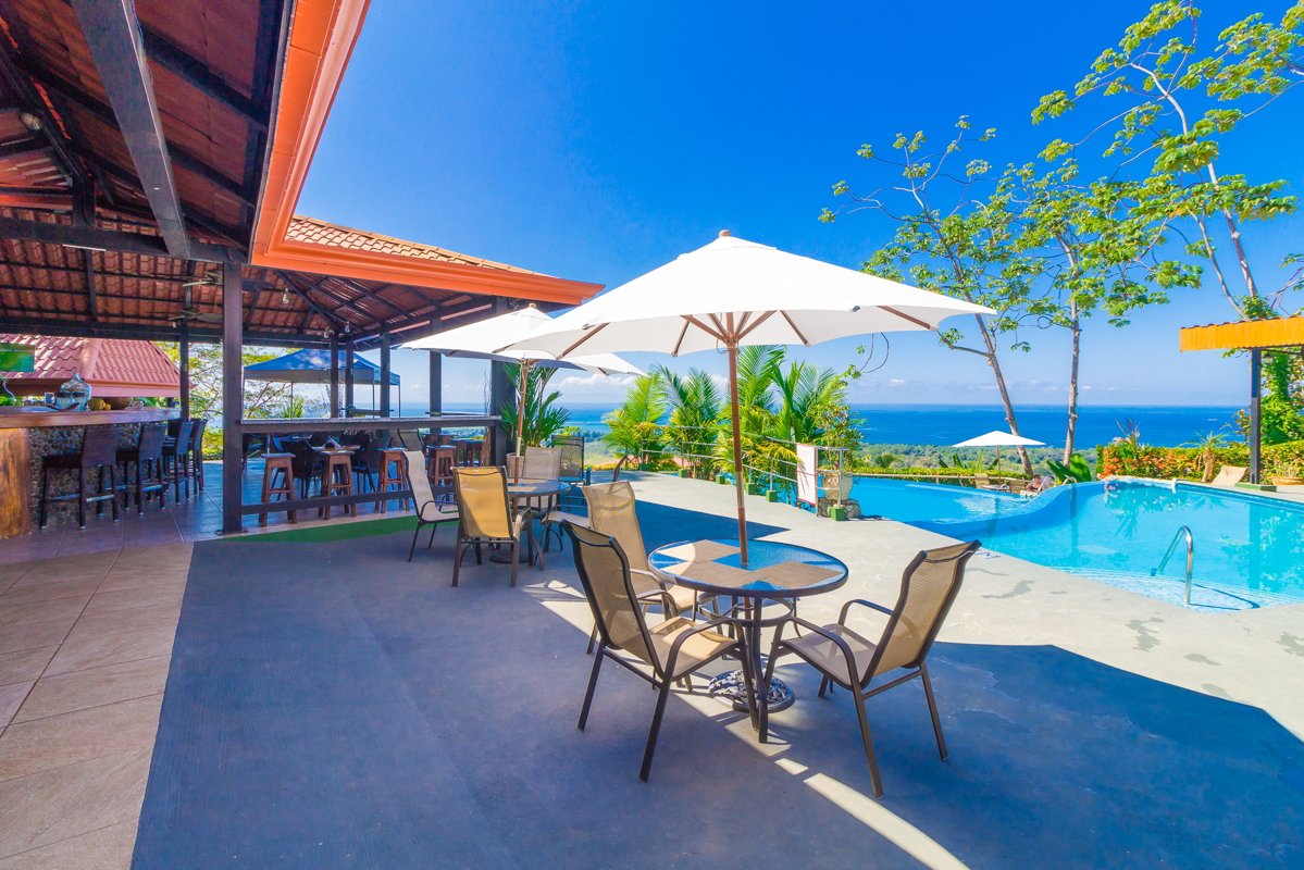 Vista Ballena Hotel Uvita Restaurant Ocean View