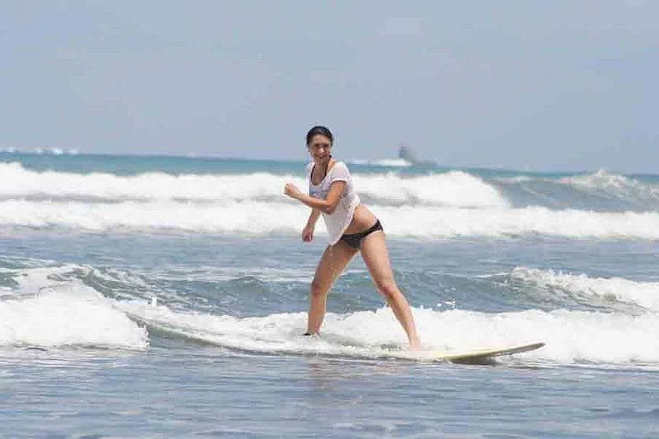 Tabla de mareas, surf in costa ballena, Die Gezeite
