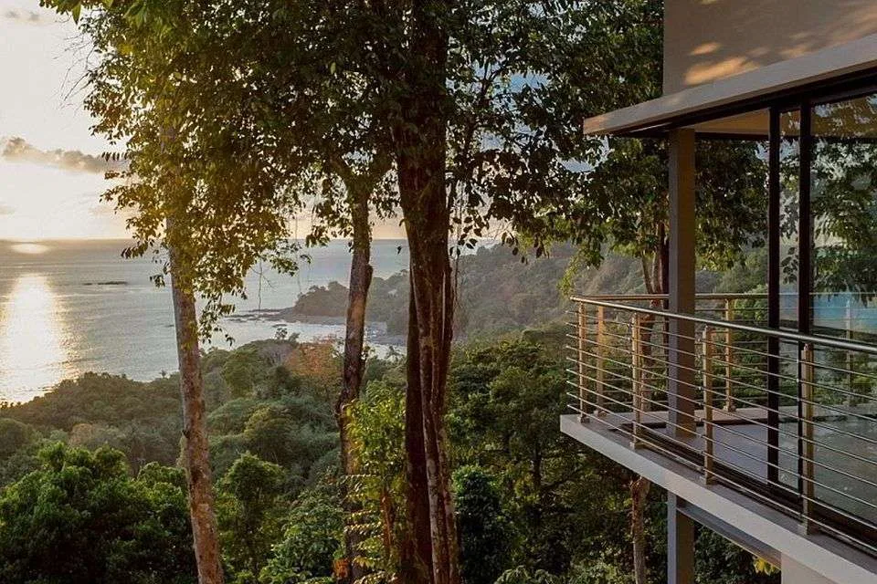 South Pacific Costa Rica Real Estate Terraces view into rainforest
