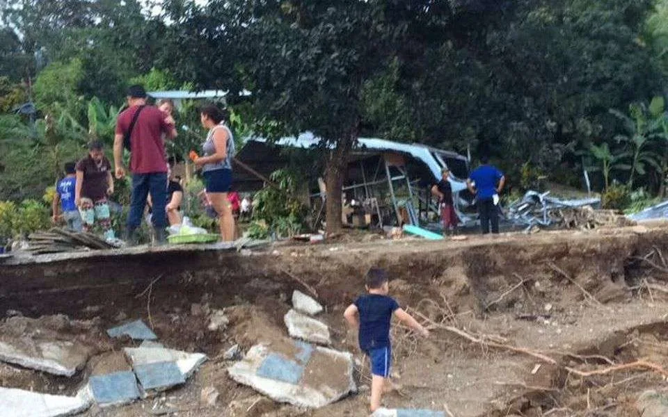 Costa Rica, Storm Nate. donate and help victims