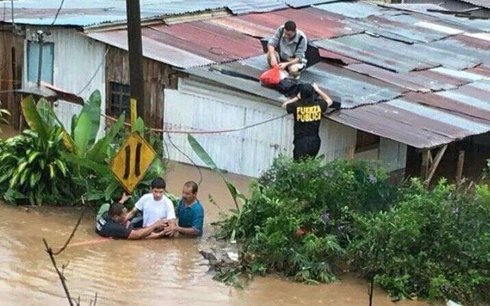 Costa Rica, Storm Nate. donate and help victims