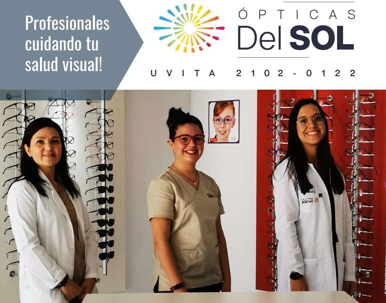 Óptica del Sol, servicios de oftalmología y optometría