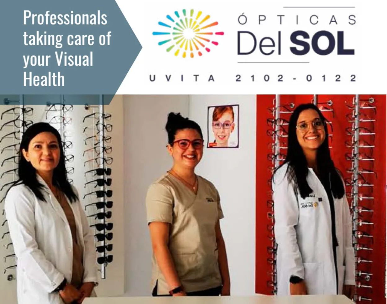 Óptica del Sol, optometry and ophthalmology services 
