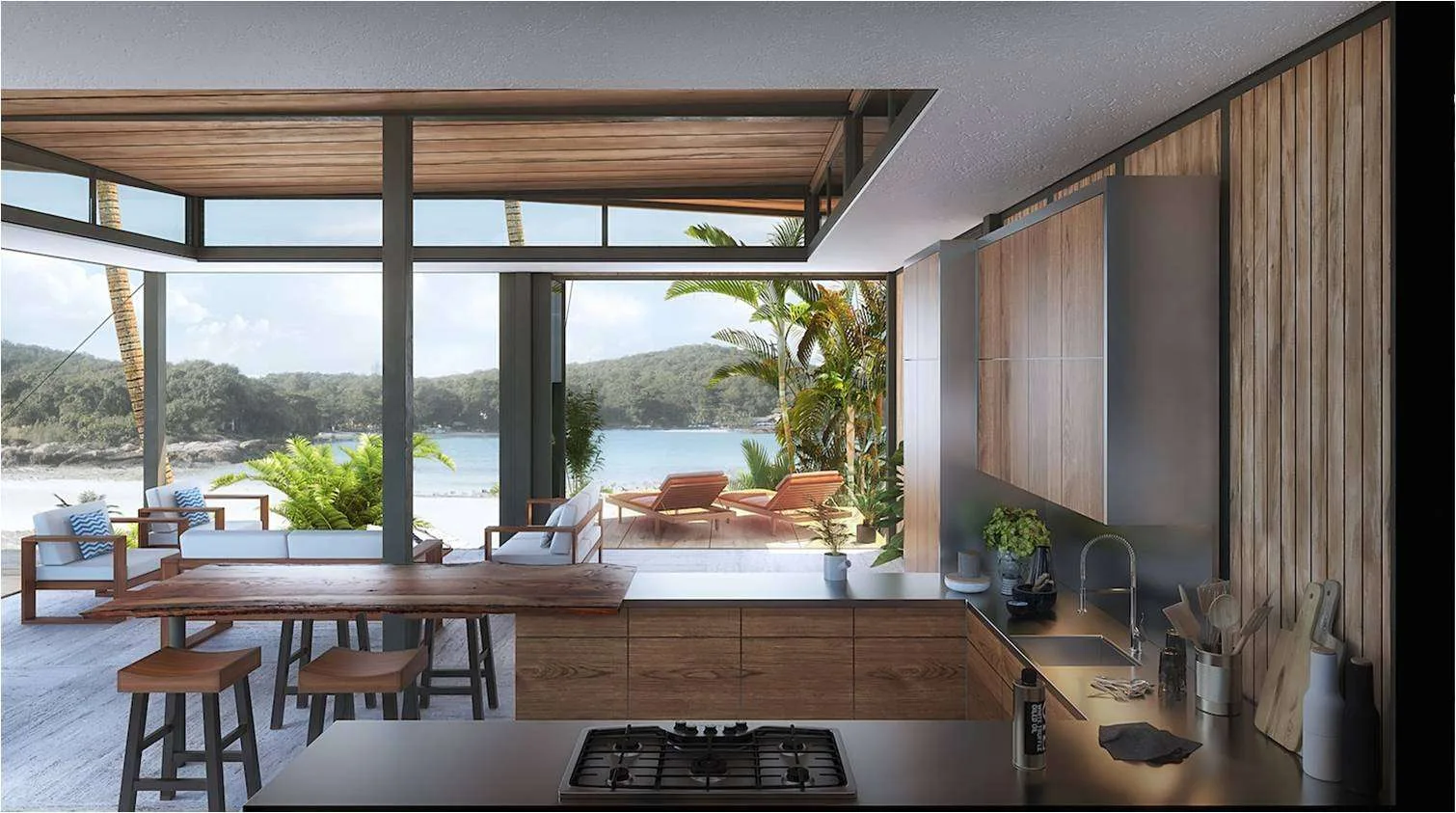 Tropical Villa PLAZA BAHÍA MOANA, Uvita . Parque Marino Ballena Park