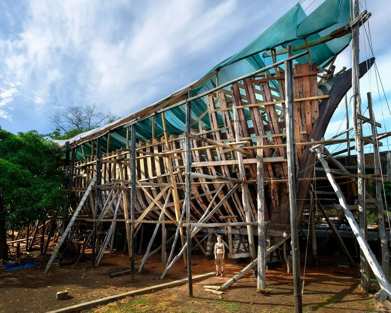 Die Ceiba – das größte Handelsschiff der Welt aus Holz