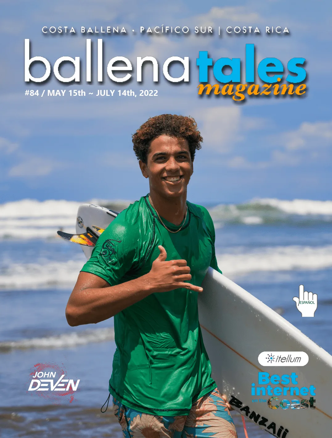 South Pacific of Costa Rica free magazine