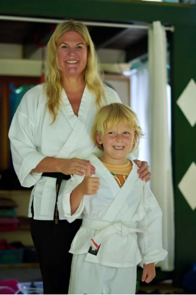 “Sensei Sunshine” With a Student