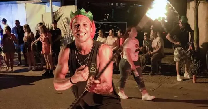 Dominical Festival de la Luz - Fire Breather