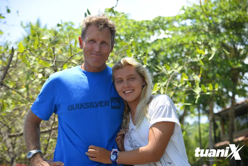 Leilani McGonagle And Her Father