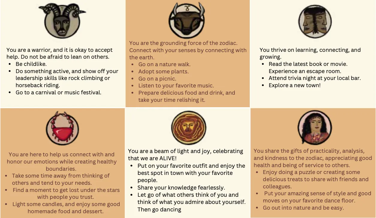 Sun Signs Sun Signs