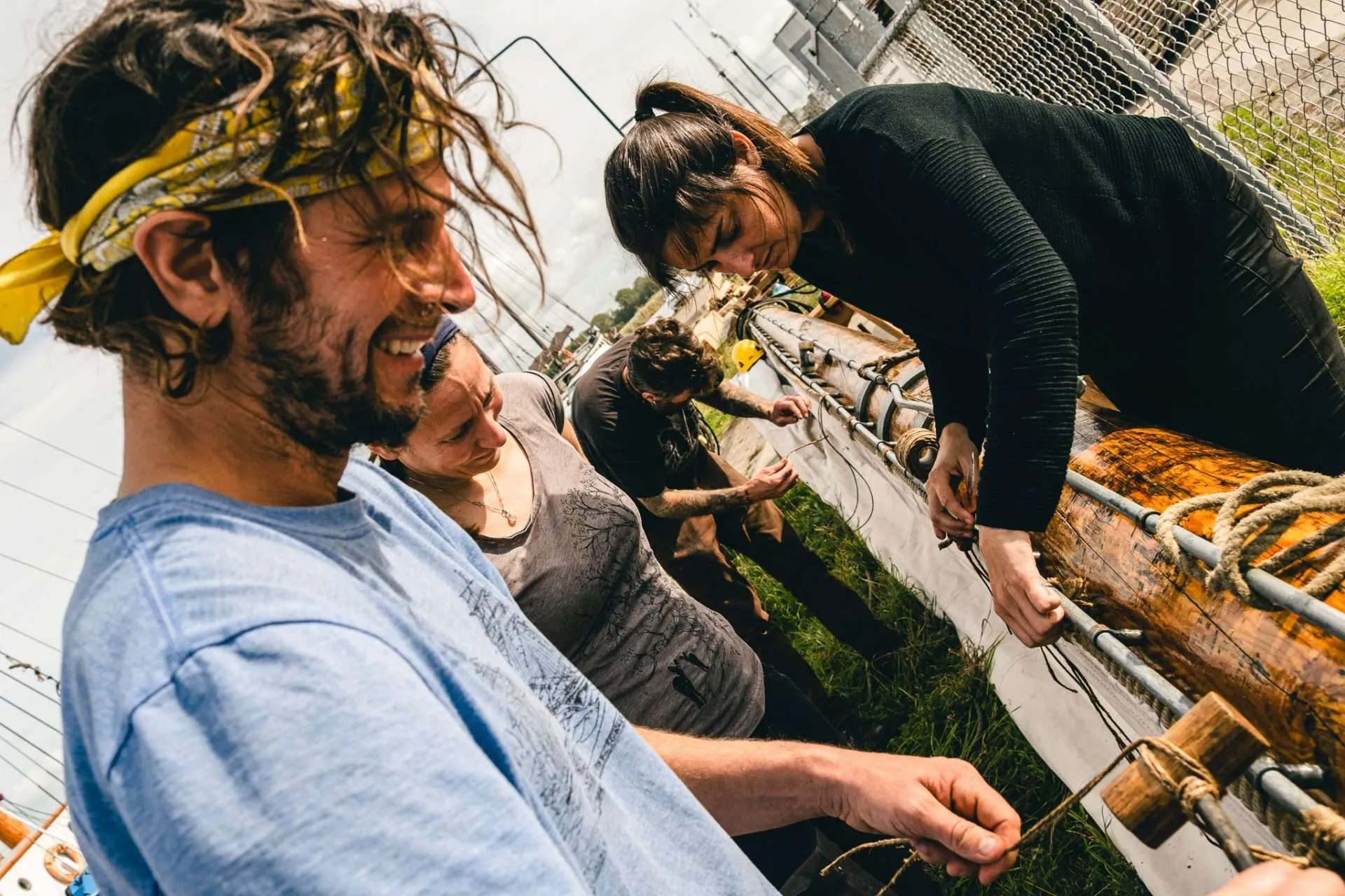 Viaje Transatlántico - Dylan Davenport, miembro de la tripulación de VEGA