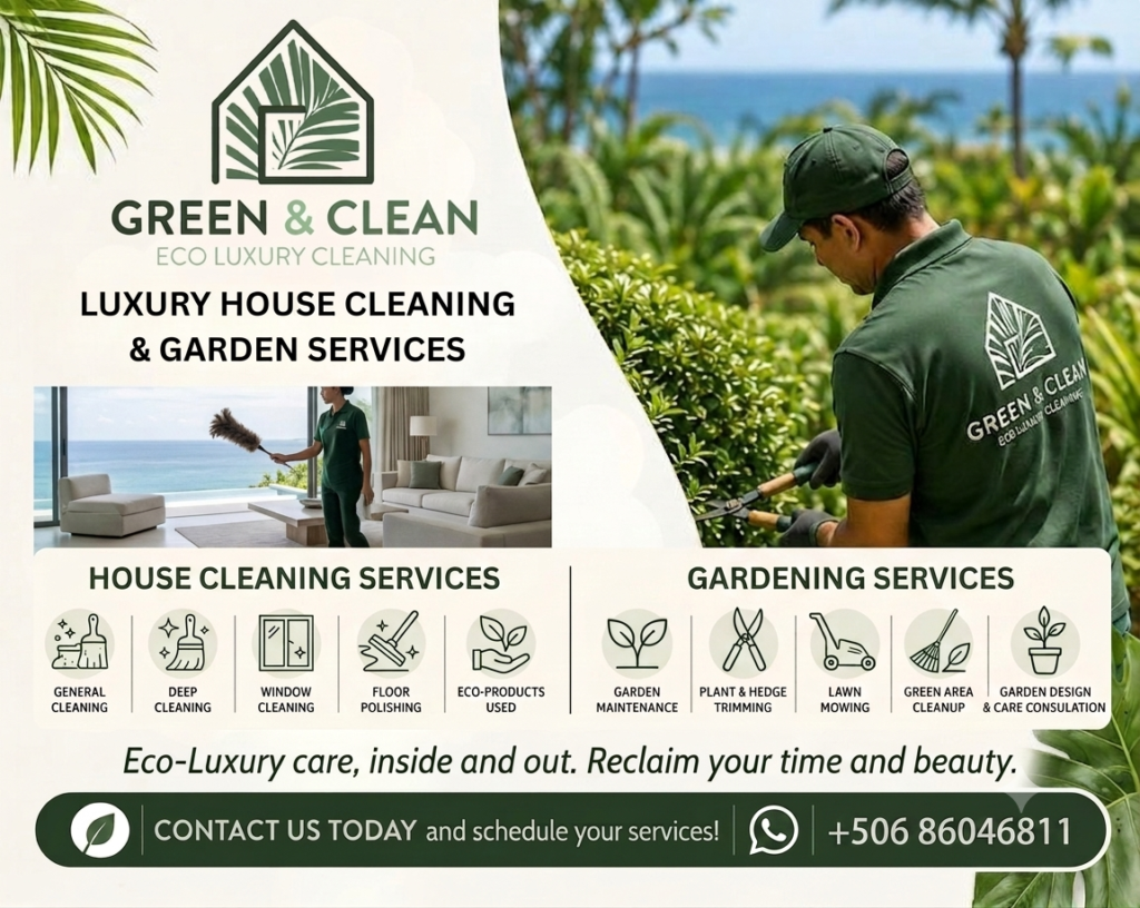 Green & Clean mantenimiento del hogar por dentro y por fuera